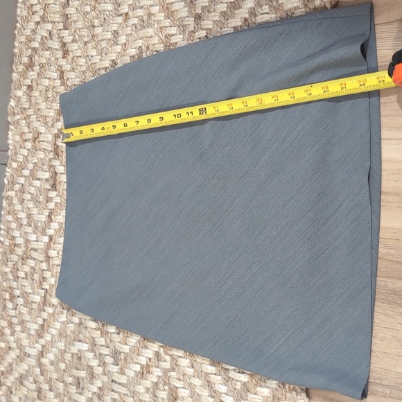 Mad's Grey Wool Blend Pencil Skirt - Picture 6 of 6